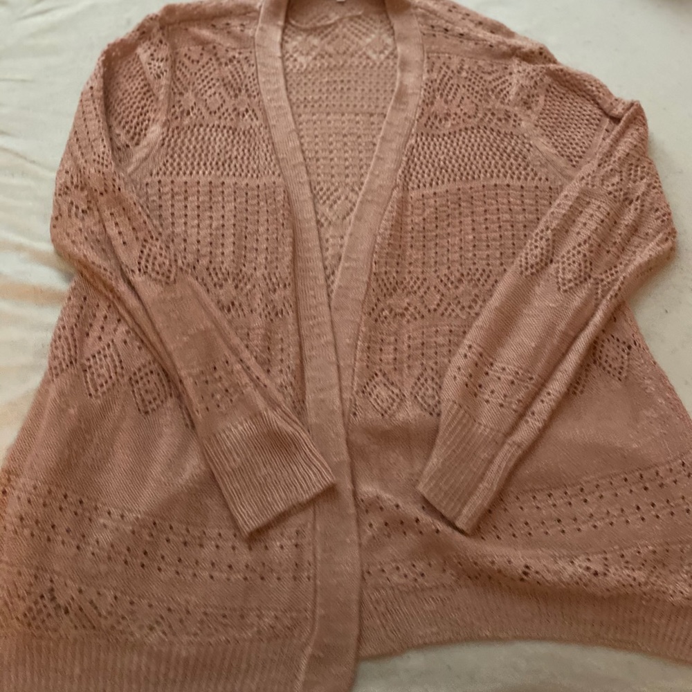Pink Cardigan